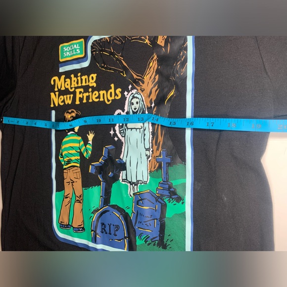 Social Skills Making New Friends Graphic Tee from Romwe - Picture 4 of 8